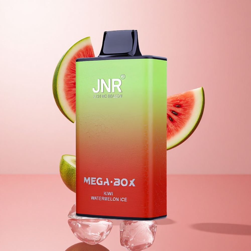 JNR Mega Box 25000 Puffs E-liquide 30ml Kiwi Pastèque Glacée wholesale Suisse