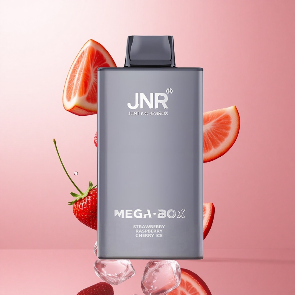 JNR Mega Box 25000 Puffs Fraise Framboise Cerise Glacée 30ml de E-liquide wholesale Suisse
