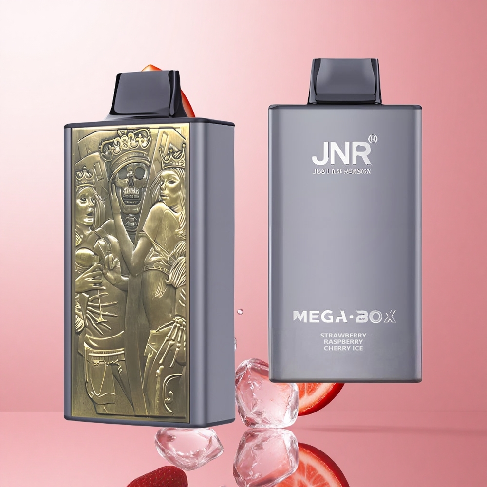 JNR Mega Box 25000 Puffs Fraise Framboise Cerise Glacée 30ml de E-liquide wholesale Suisse