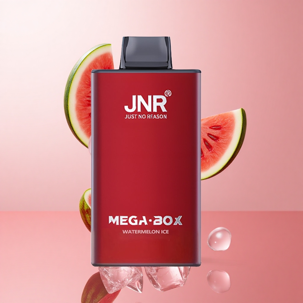 JNR Mega Box 25000 Puffs Pastèque Glacée Dual Mesh Coil wholesale Suisse
