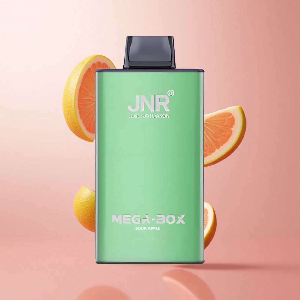 JNR Mega Box 25000 Puffs Vape Jetable Pomme Acidulée 30ml E-liquide wholesale Suisse
