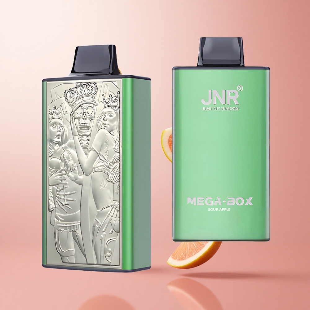JNR Mega Box 25000 Puffs Vape Jetable Pomme Acidulée 30ml E-liquide wholesale Suisse
