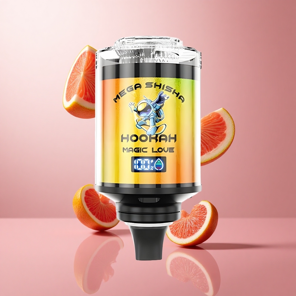 JNR Mega Shisha Hookah 100K Desktop Compatibility Magic Love 60ml Capacité wholesale Suisse