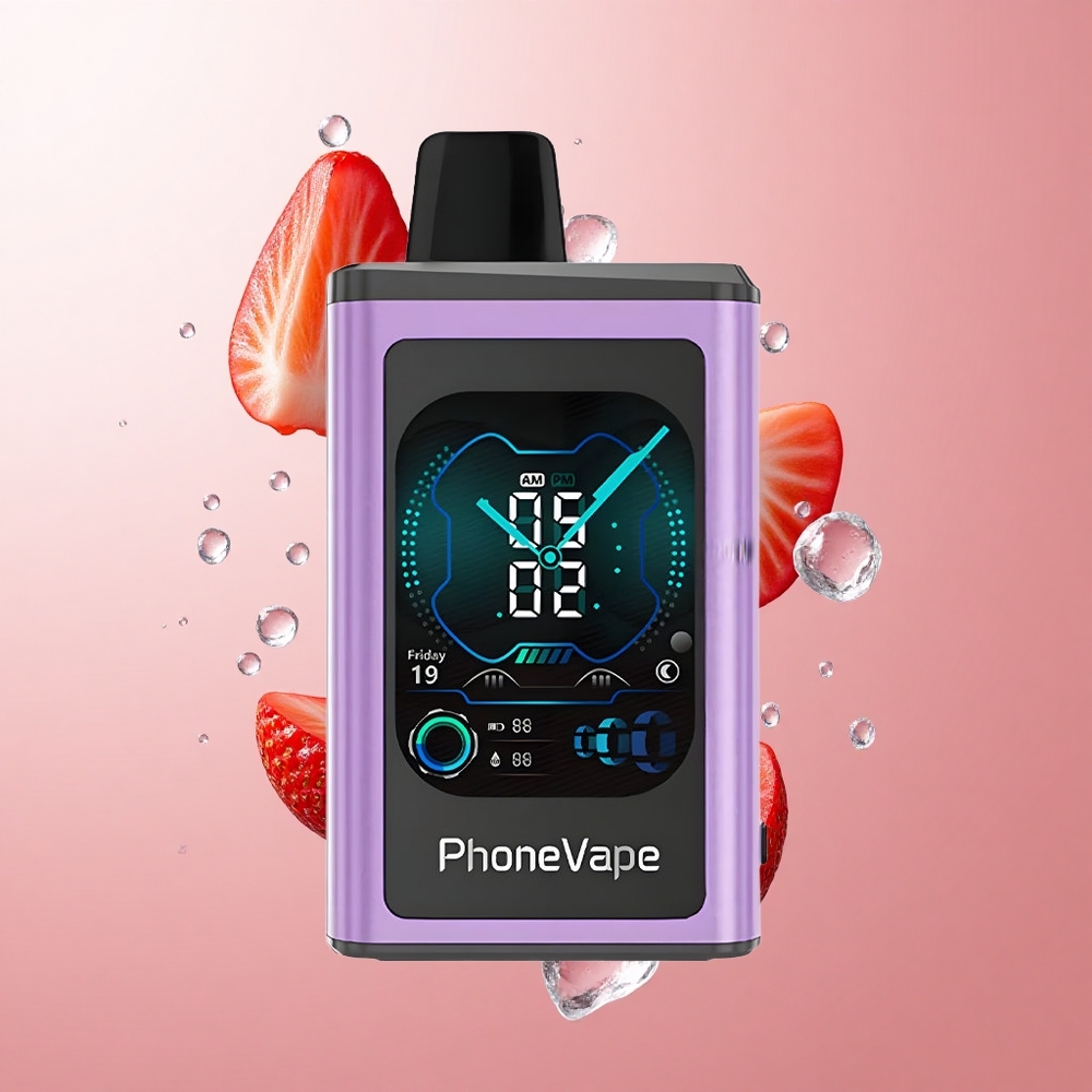 JNR PhoneVape 30000 Puffs Fraise Glacée Batterie Rechargeable 850mAh wholesale Suisse