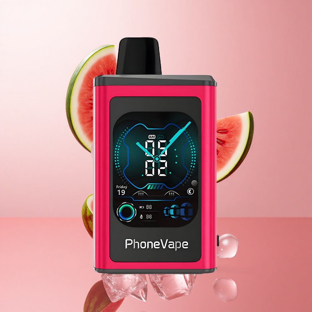 JNR PhoneVape 30000 Puffs Pastèque Glacée Batterie Rechargeable 850mAh Type-C wholesale Suisse