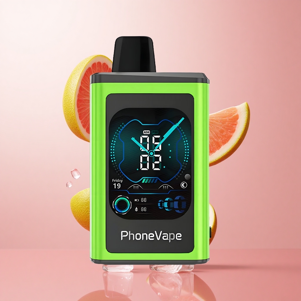 JNR PhoneVape 30000 Puffs Pomme Acidulée Glace Batterie Rechargeable 850mAh Type-C wholesale Suisse