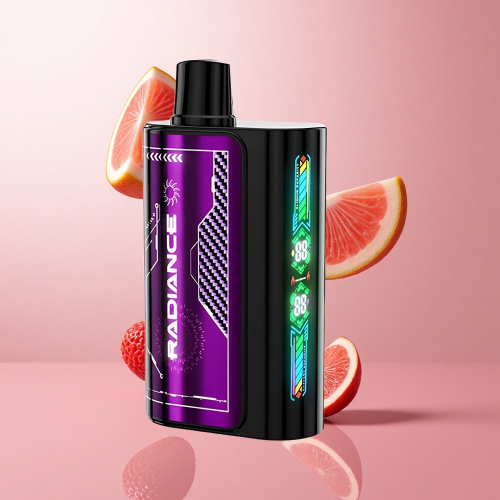 JNR Radiance 31000 Puffs Cerise-Baie Écran Animé Intelligent wholesale Suisse