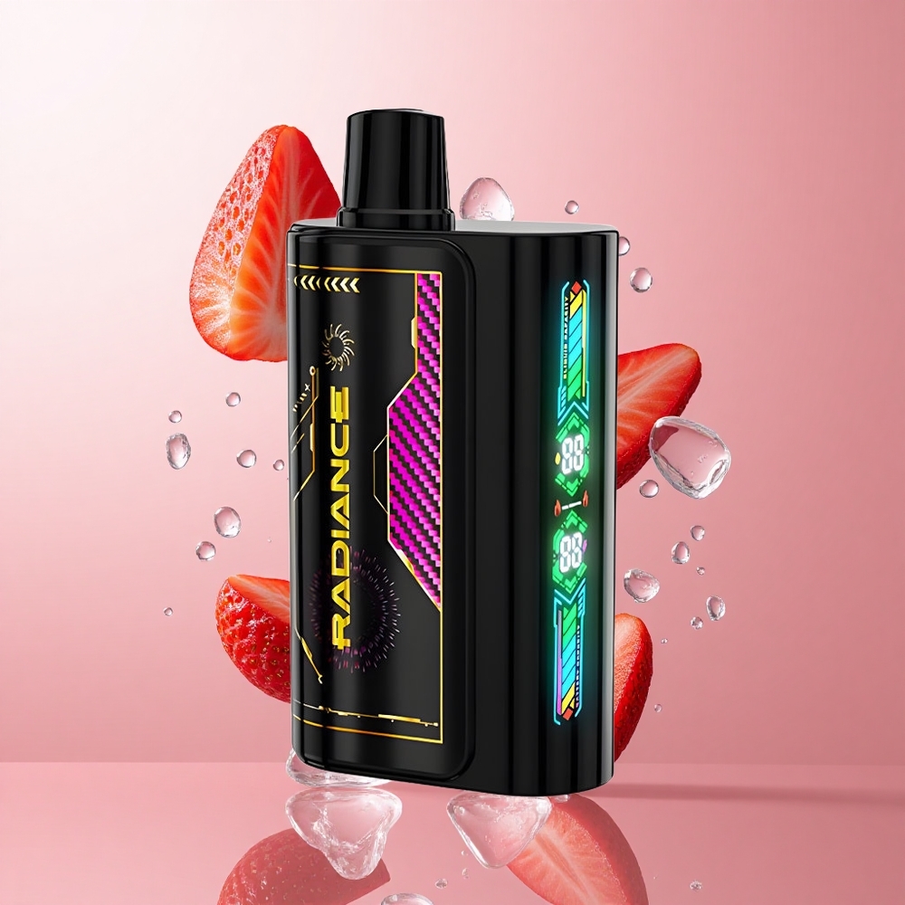 JNR Radiance 31000 Puffs Fraise Glacée Écran Animé Intelligent wholesale Suisse