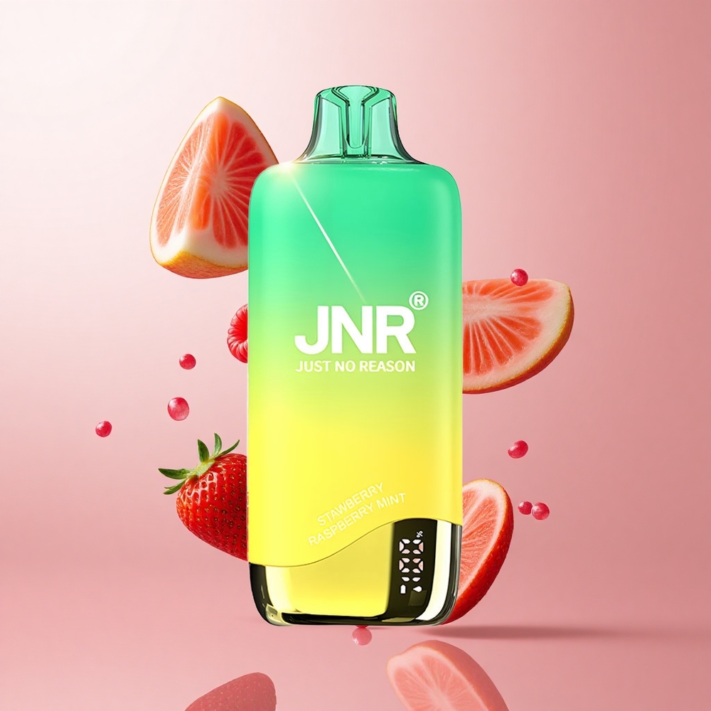 JNR Rainbow 10500 Puffs Fraise Framboise Menthe 18ml Réservoir wholesale Suisse