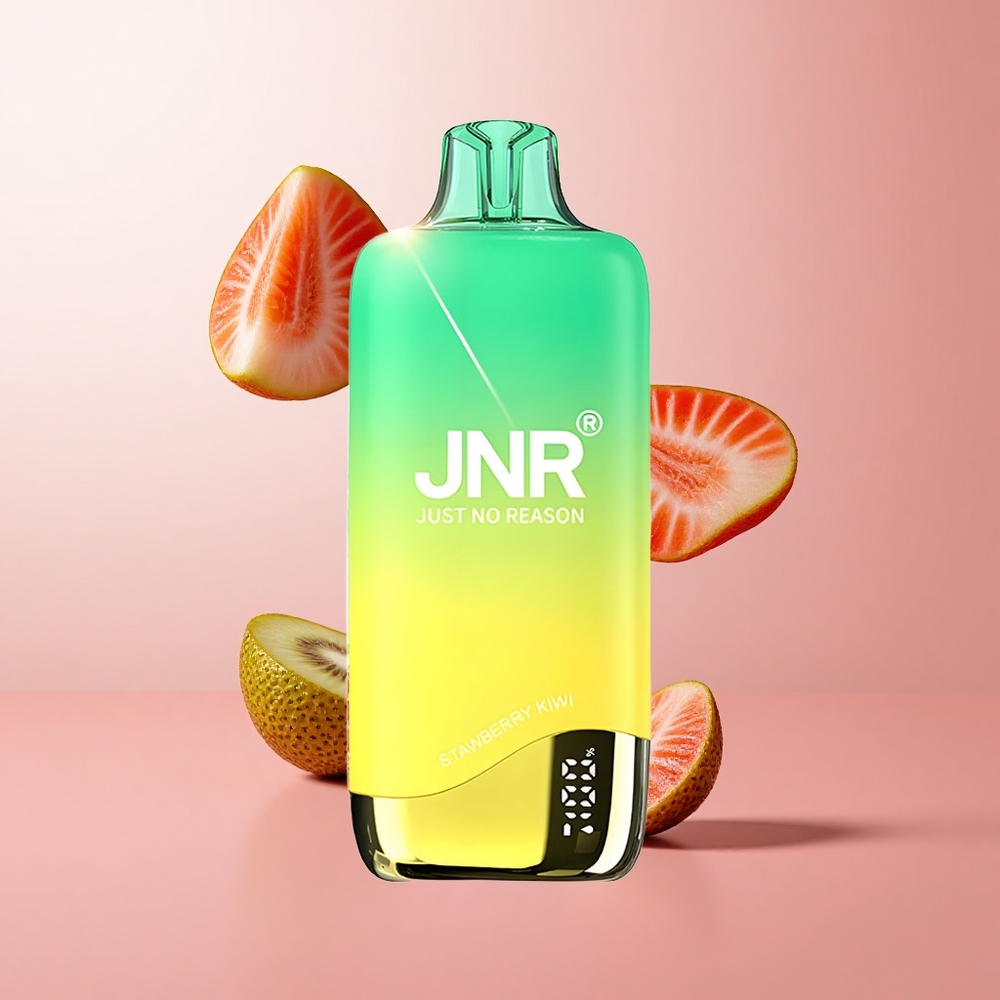 JNR Rainbow 10500 Puffs Fraise Kiwi Vape Jetable 18ml Réservoir e-Liquide wholesale Suisse
