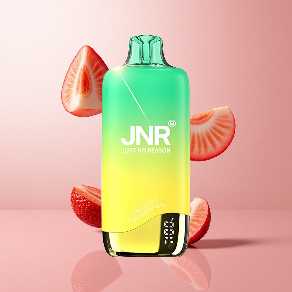 JNR Rainbow 10500 Puffs Fraise-Pêche-Menthe 18ml e-Liquid Tank wholesale Suisse