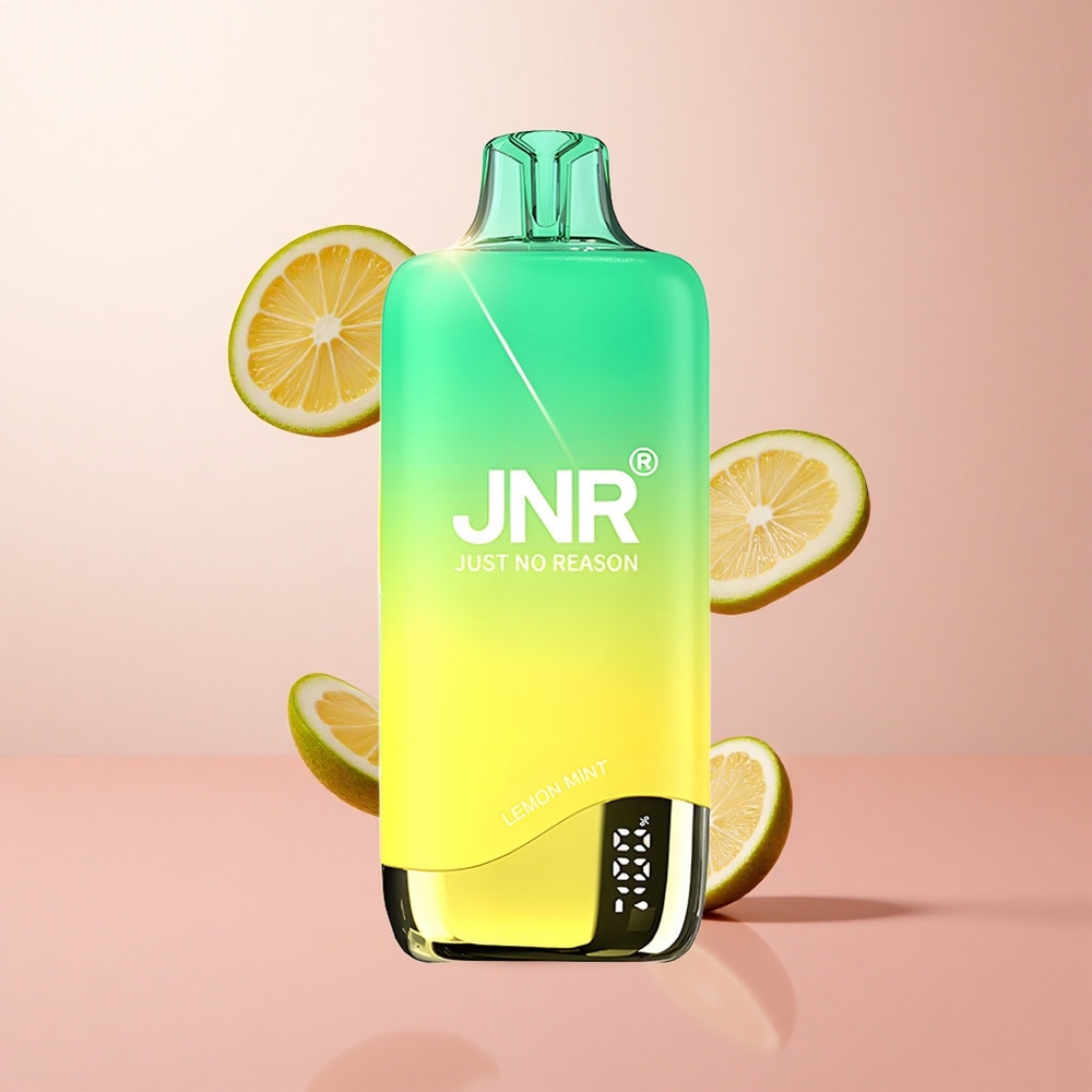 JNR Rainbow 10500 Puffs Vape Jetable Citron Menthe 18ml Réservoir wholesale Suisse