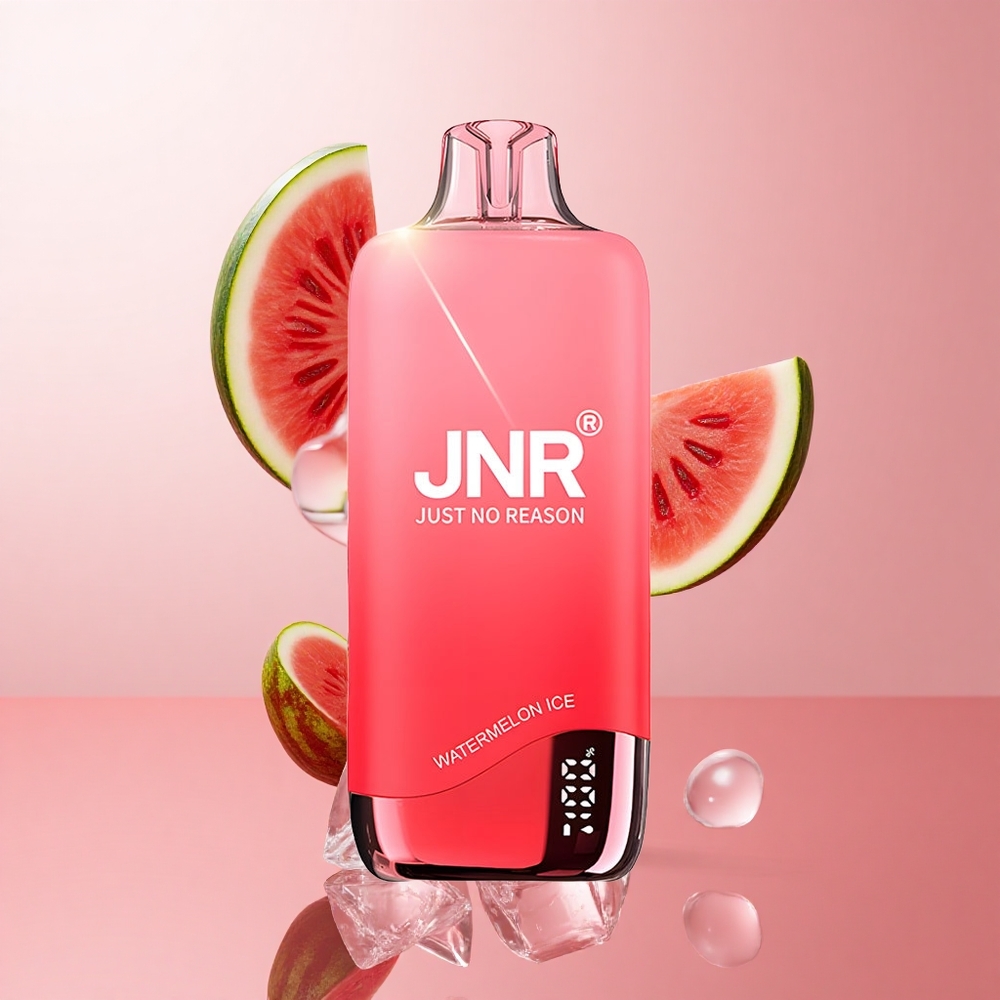 JNR Rainbow 10500 Puffs Vape Jetable Pastèque Glacée 18ml e-Liquid Tank wholesale Suisse