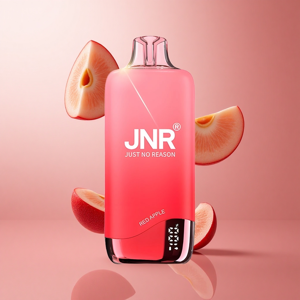 JNR Rainbow 10500 Puffs Vape Jetable Pomme Rouge 18ml Réservoir e-Liquide 0,8ohm Mesh Coil wholesale Suisse