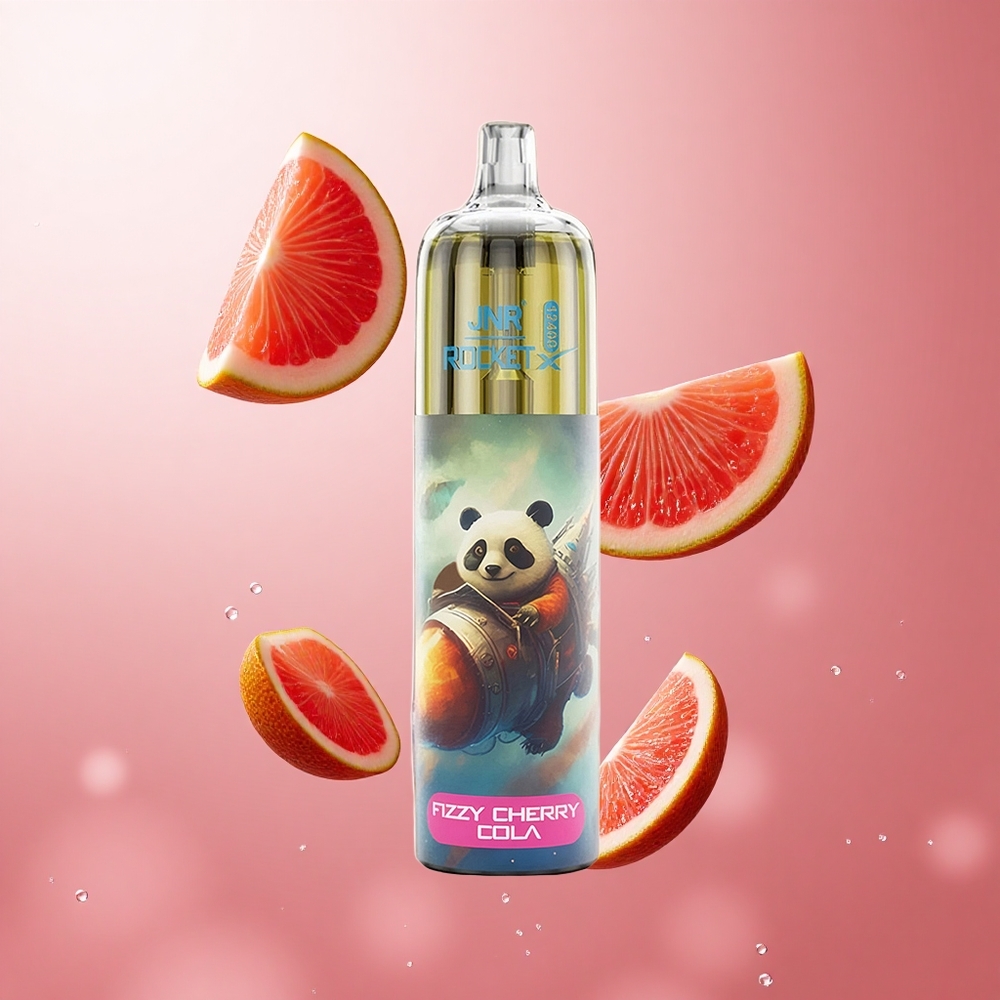 JNR Rocket-X 12400 Puffs Cerise Cola Pétillante avec Flux d'Air Réglable et Lumières RGB wholesale Suisse