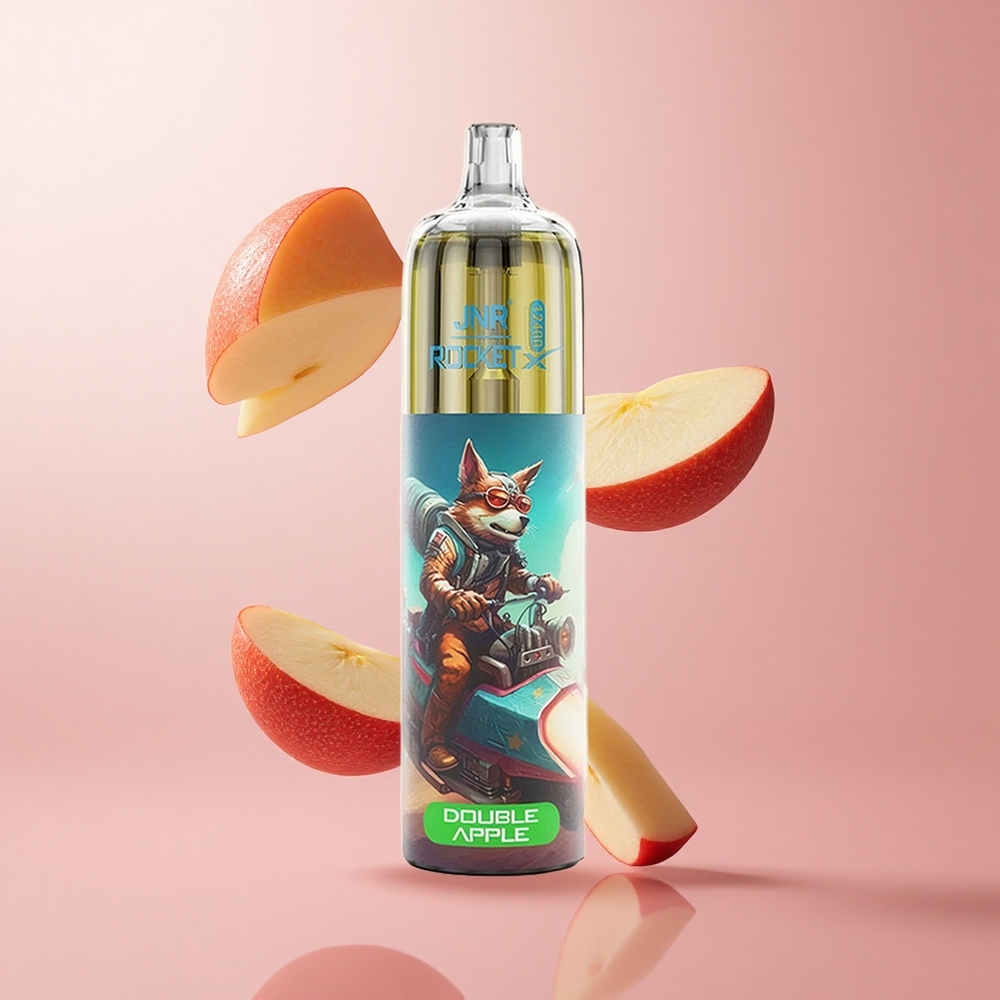 JNR Rocket-X 12400 Puffs Double Pomme Flux d'Air Réglable RGB wholesale Suisse