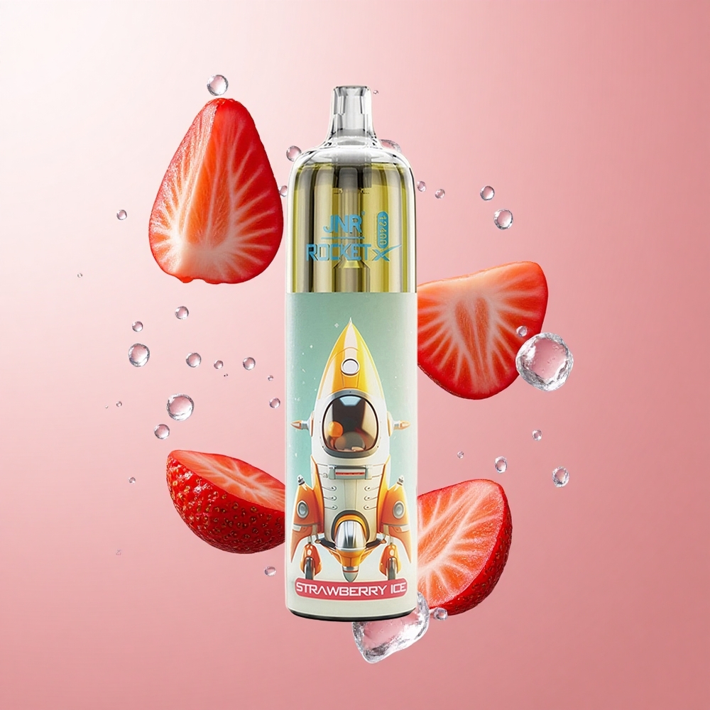 JNR Rocket-X 12400 Puffs Fraise Glacée Airflow Réglable RGB wholesale Suisse