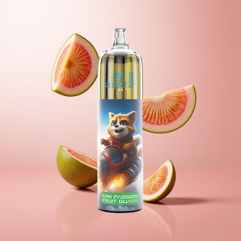 JNR Rocket-X 12400 Puffs Vape Jetable Kiwi Passion Goyave Flux RGB wholesale Suisse