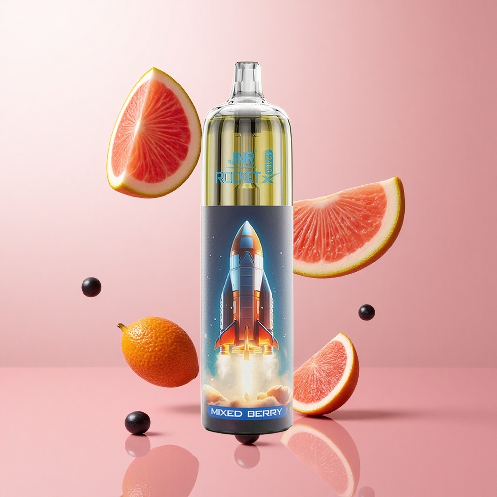 JNR Rocket-X 12400 Puffs Vape Jetables Baies Mixtes avec Airflow Réglable et Lumières RGB wholesale Suisse