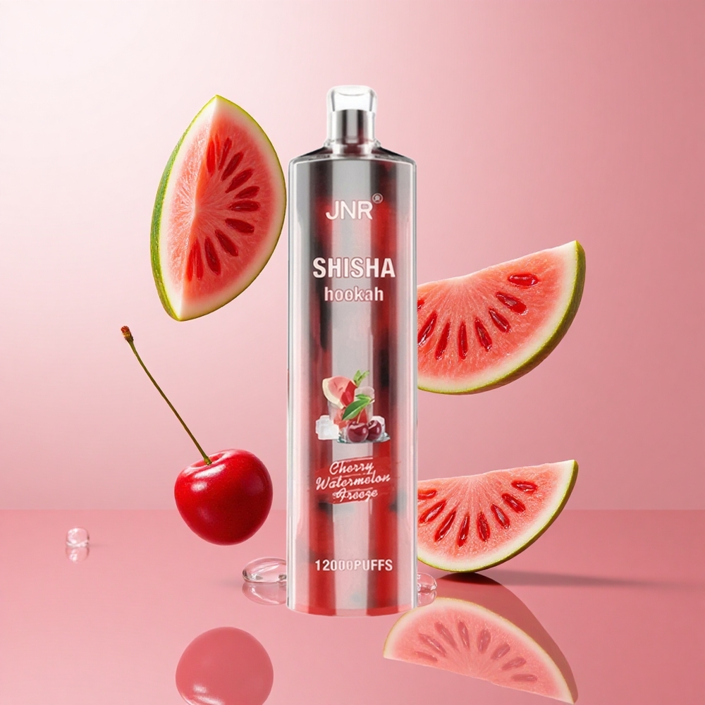 JNR Shisha Hookah 12000 Puffs Cerise Pastèque Glacée 24ml Type-C wholesale Suisse