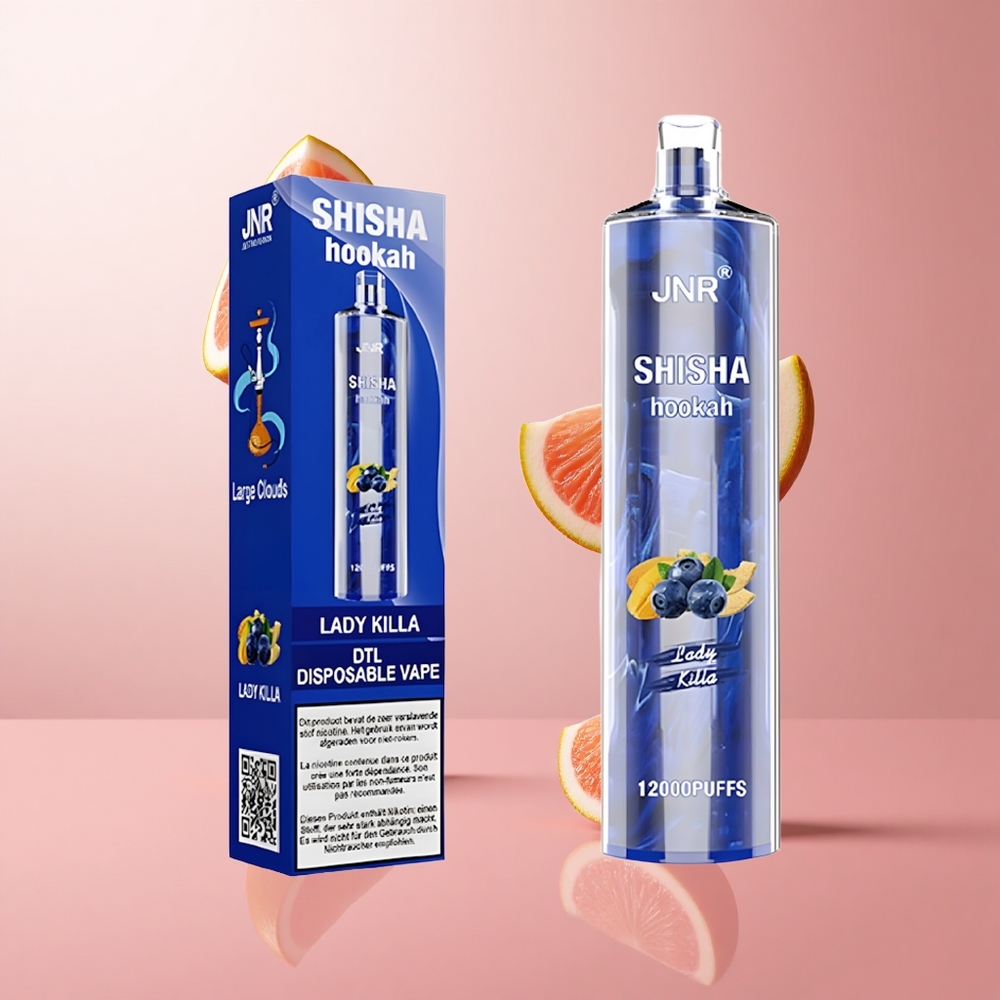 JNR Shisha Hookah 12000 Puffs Lady Killa (Tueuse) 24ml 750mAh wholesale Suisse