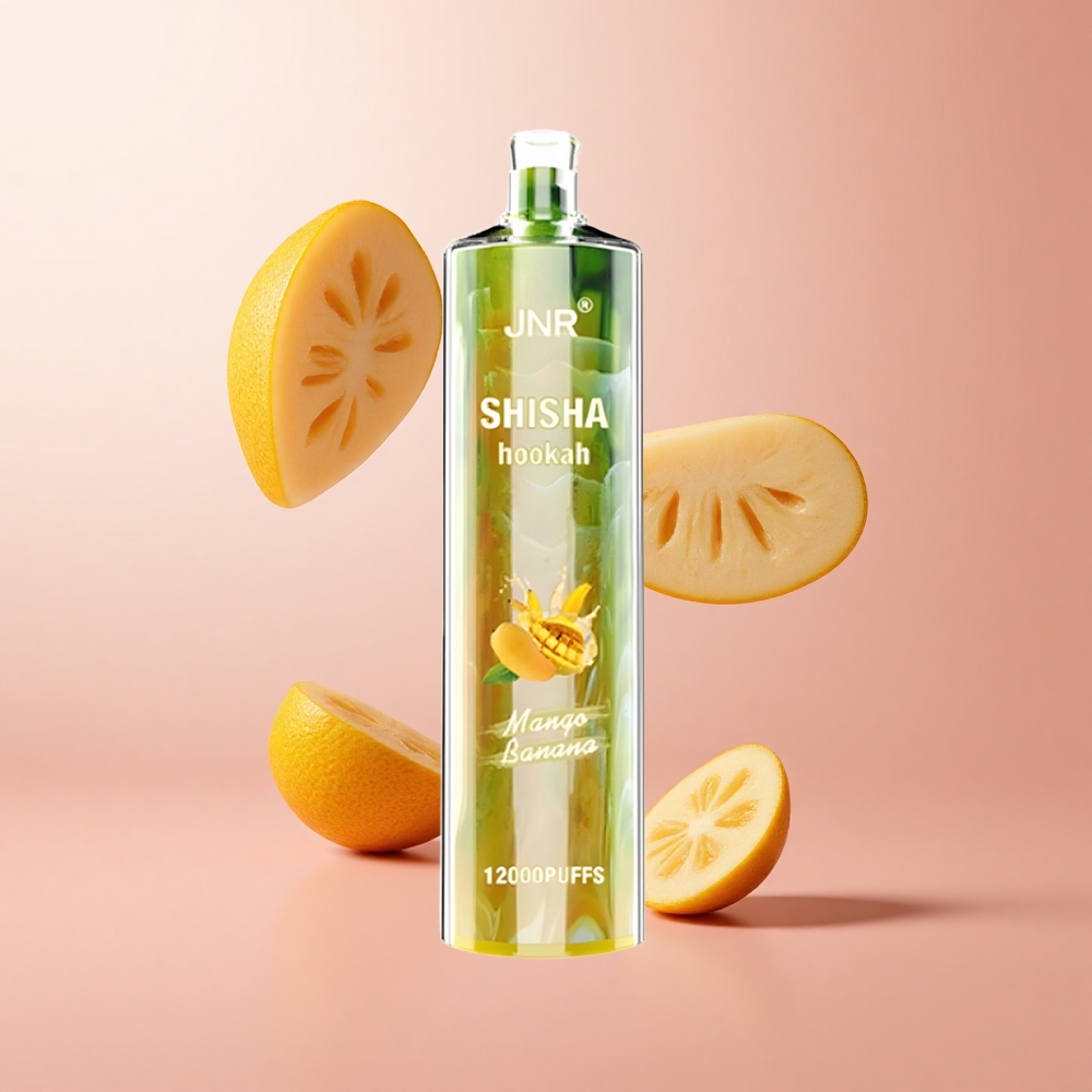JNR Shisha Hookah 12000 Puffs Mangue Banane 24ml 750mAh wholesale Suisse