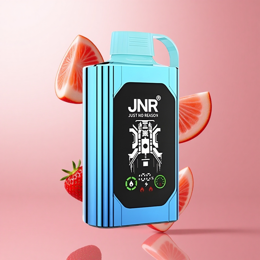 JNR Shisha Hookah Box 20500 Puffs Disposable Fraise Framboise Bonbon avec Affichage HD & Double Mesh Coil wholesale Suisse