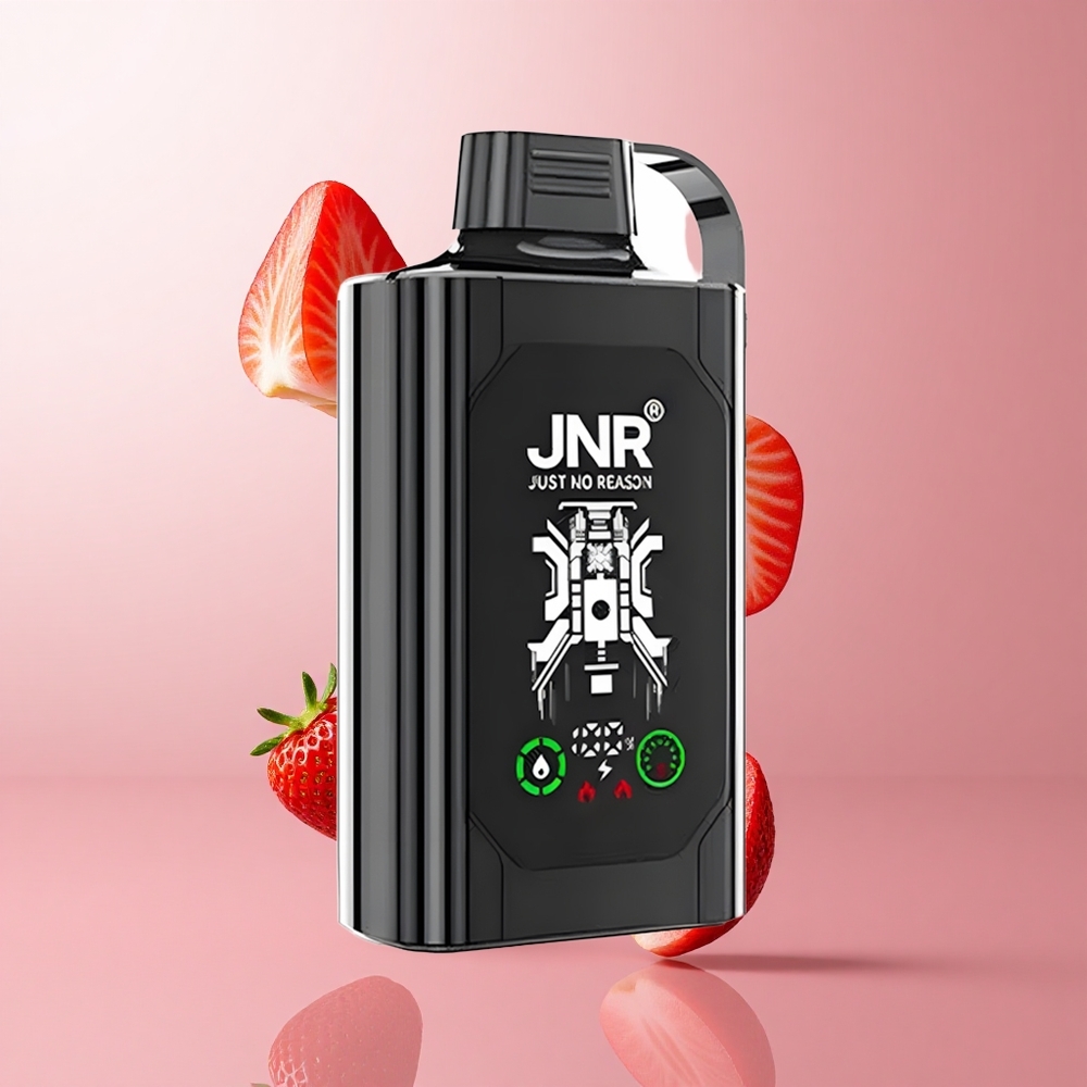 JNR Shisha Hookah Box 20500 Puffs Fraise Raisin Ecran HD 25ml Dual Mesh Coil wholesale Suisse