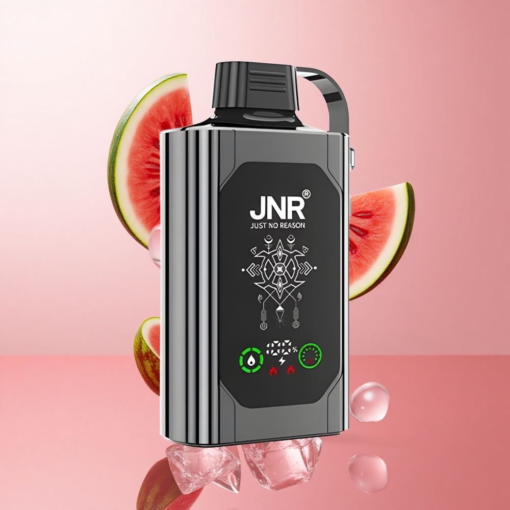 JNR Shisha Hookah Box 20500 Puffs Pastèque Glacée Affichage HD Dual Mesh Coil wholesale Suisse