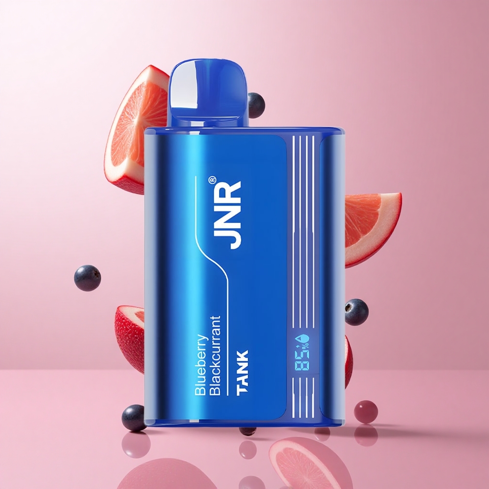 JNR Tank 10000 Puffs Myrtille Cassis Affichage Numérique Dual Mesh Coil wholesale Suisse