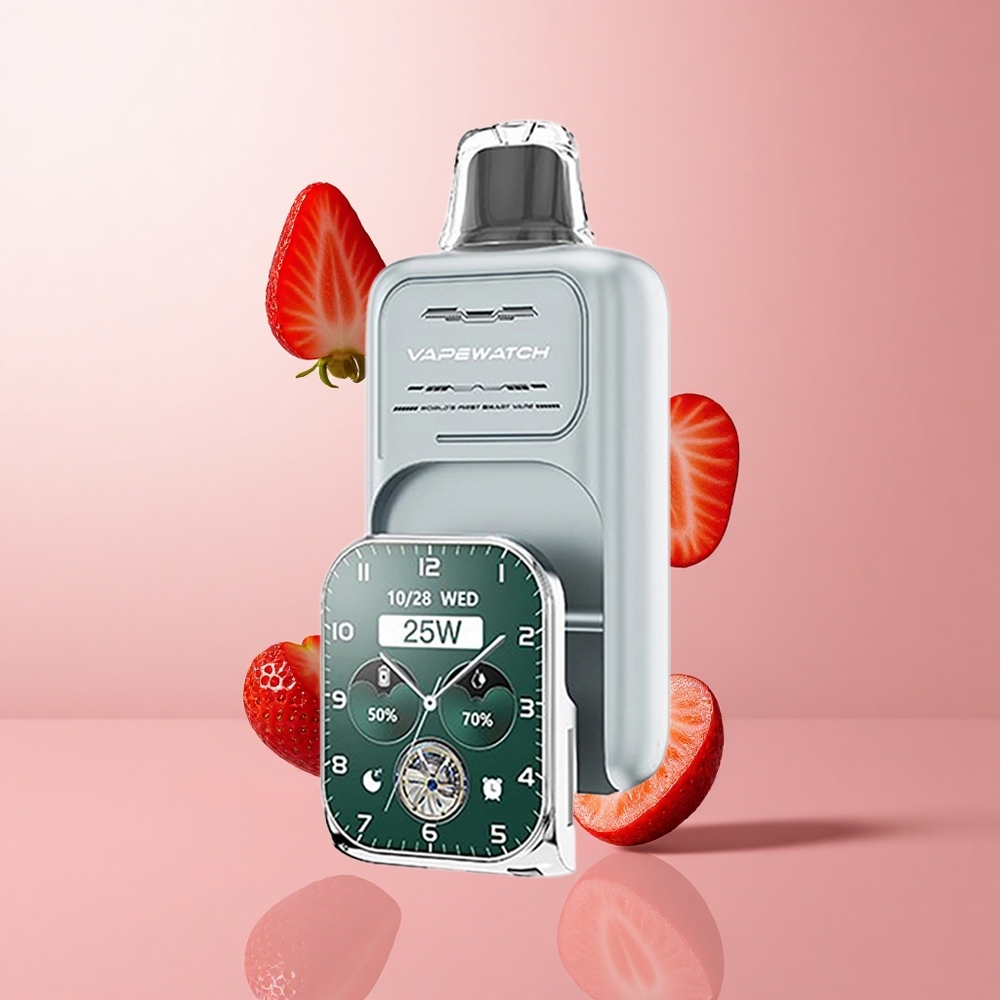 JNR Vape Watch 30000 Puffs Fraise Glacée 19mL E-liquide wholesale Suisse