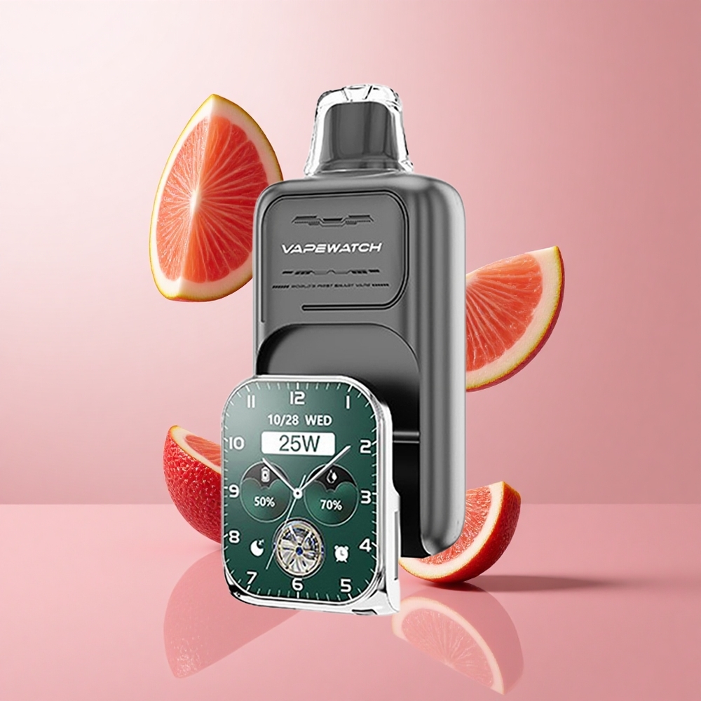 JNR Vape Watch 30000 Puffs Triple Baies 19mL Dual Mesh Coil wholesale Suisse